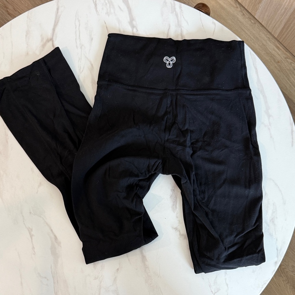 TNA Black High-Waist Flare Leggings